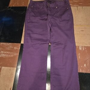 Iman purple bootcut jeans in a womens size 16 EUC
